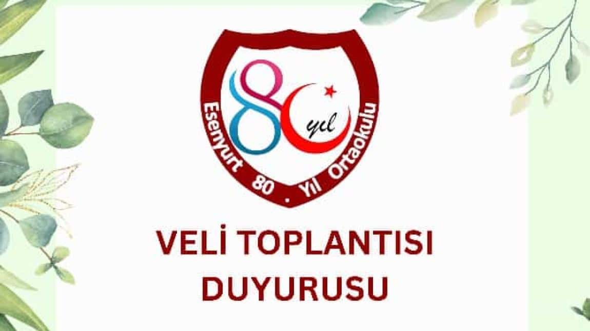 Veli Toplantı Duyurusu